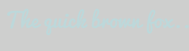Image with Font Color BDD8DA and Background Color CECFCE